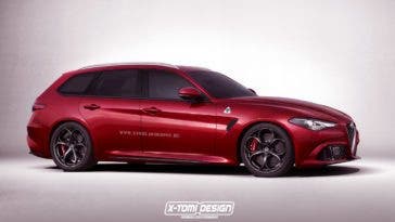 Giulia Sportwagon rosso render