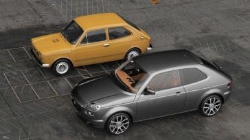 fiat 127 render