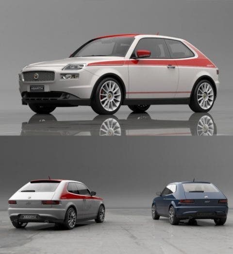 fiat 127 render