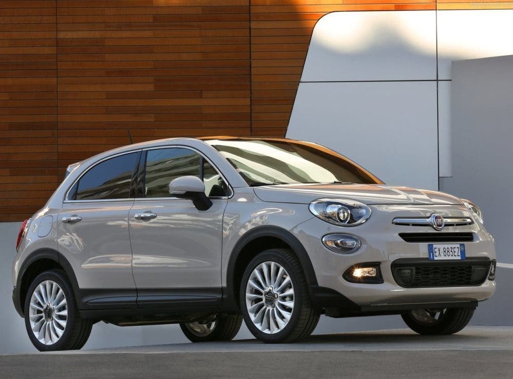 Fiat 500X bianco perlato 