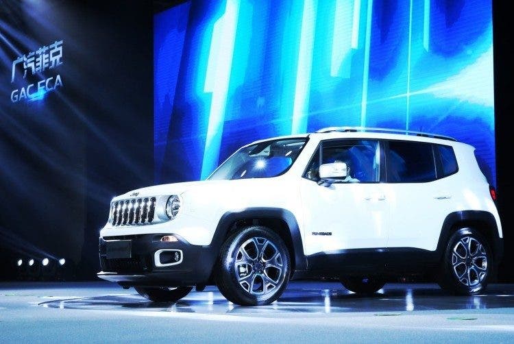 Fca avvia la produzione della Jeep Renegade in Cina