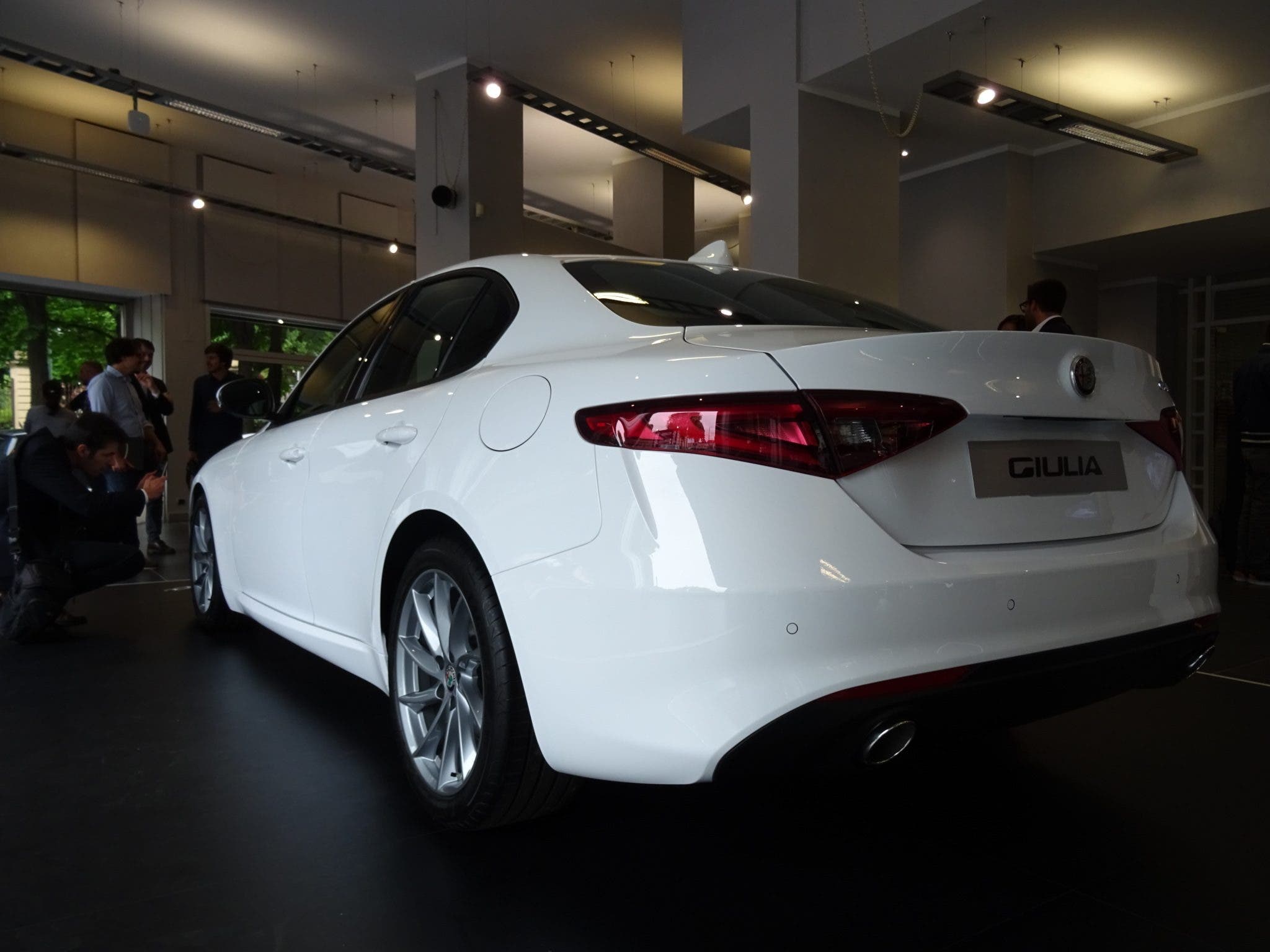 Club Alfa Romeo Giulia dal vivo