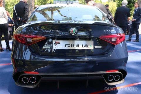 Giulia alfaromeo carabinieri