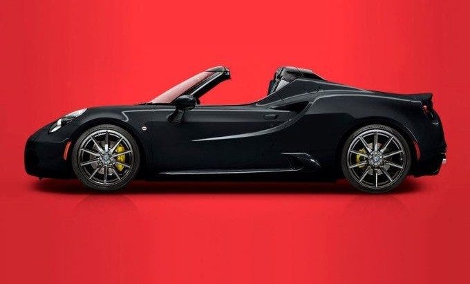 Alfa Romeo 4C Spider Speciale