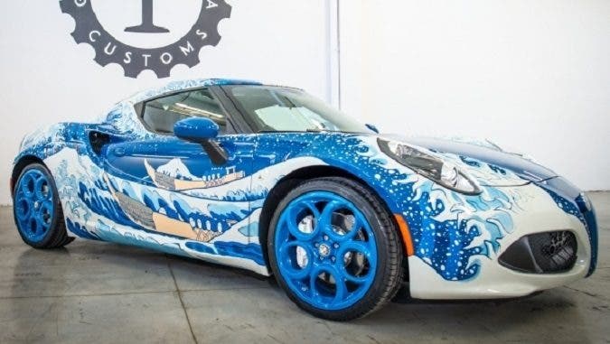 Alfa Romeo 4C Hokusai