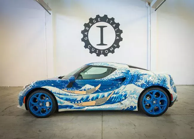 Alfa Romeo 4C Hokusai