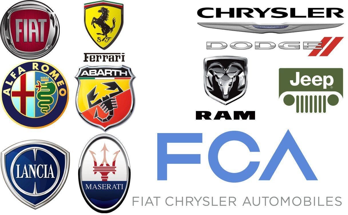Fiat, Alfa Romeo, Jeep e Lancia