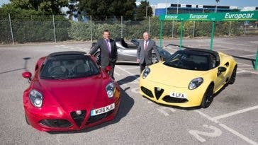 Alfa Romeo 4C Europcar