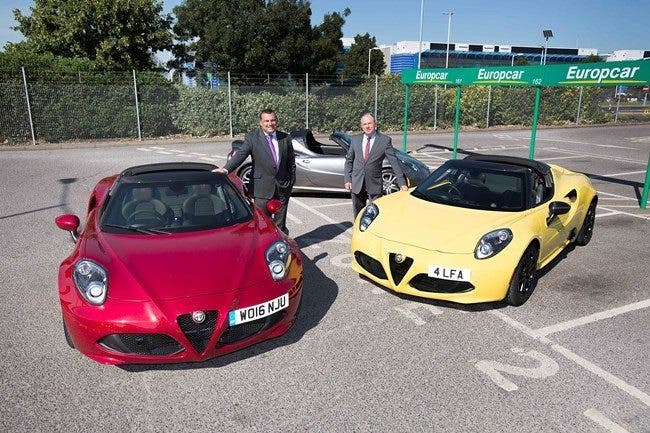 Alfa Romeo 4C Europcar