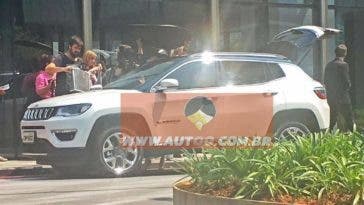 La nuova Jeep Compass 2017 senza camuffature