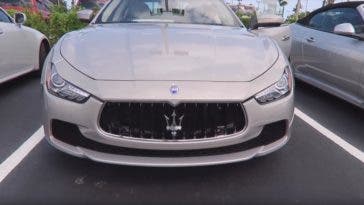 Il frontale della nuova Maserati Ghibli 2017