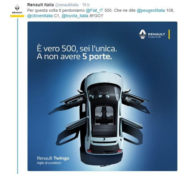 renault fiat toyota mini perdono