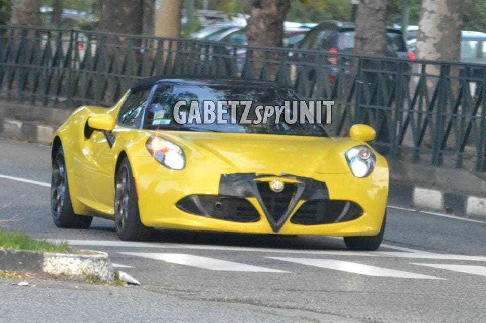 Alfa Romeo 4C Spider 2017