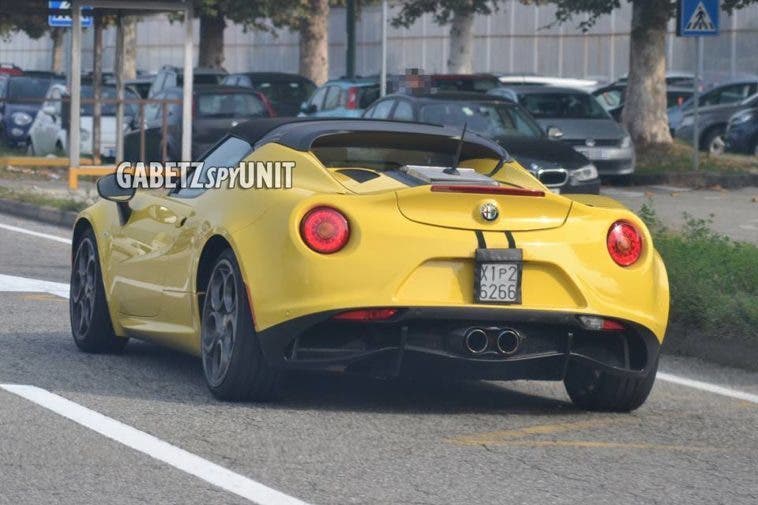 Alfa Romeo 4C Spider 2017