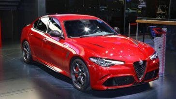 Alfa Romeo Giulia Quadrifoglio Salone di Parigi 2016