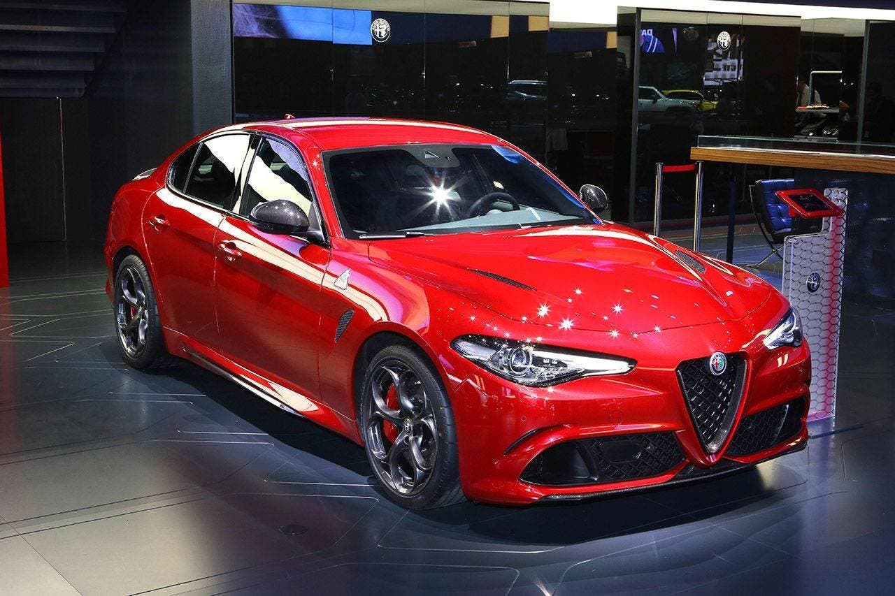 Alfa Romeo Giulia Quadrifoglio Salone di Parigi 2016