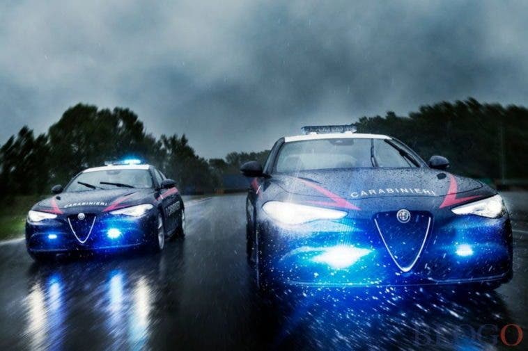 Alfa Romeo Giulia Quadrifoglio Carabinieri Nuove Immagini In Pista Clubalfa It