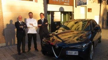 Alfa Romeo Giulia e Nacho Romero