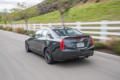 cadillac ats 20t retro tre quarti nero su strada