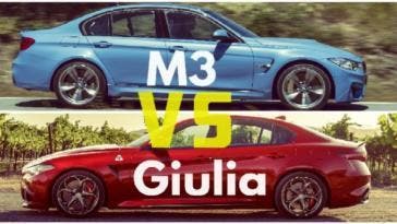 Alfa Romeo Giulia Quadrifoglio VS Bmw M3