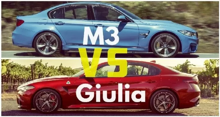 Alfa Romeo Giulia Quadrifoglio VS Bmw M3