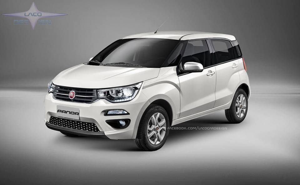 Fiat Panda: il render della futura generazione che arriver\u00e0 nel 2019