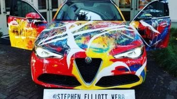 Alfa-Romeo-Giulia art car