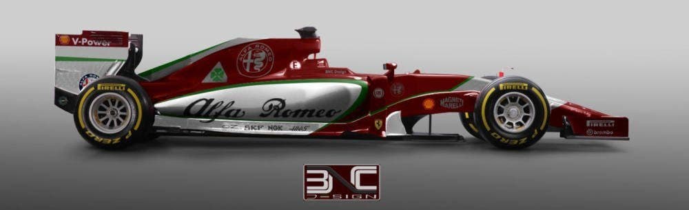 Ipotesi della Alfa Romeo in Formula 1