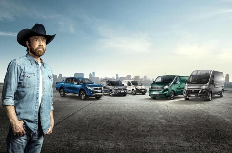 fiat professional Chuck Norris pubblicita 2017