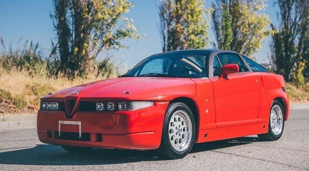 Alfa Romeo SZ del 1991 asta