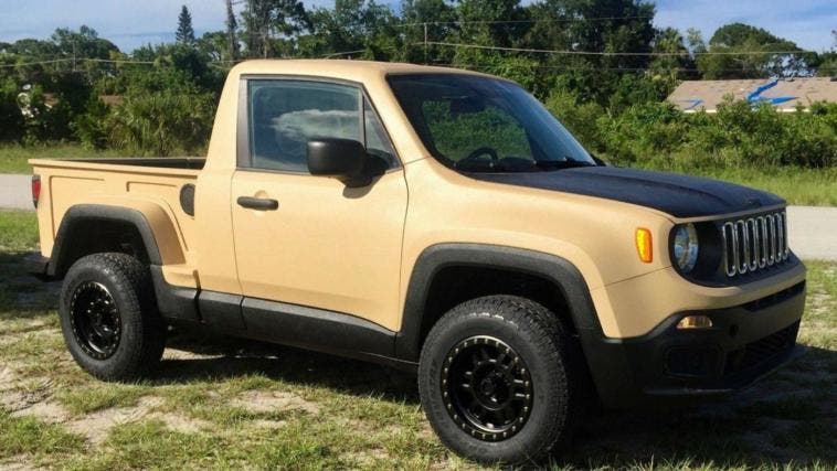 Jeep Renegade pick-up