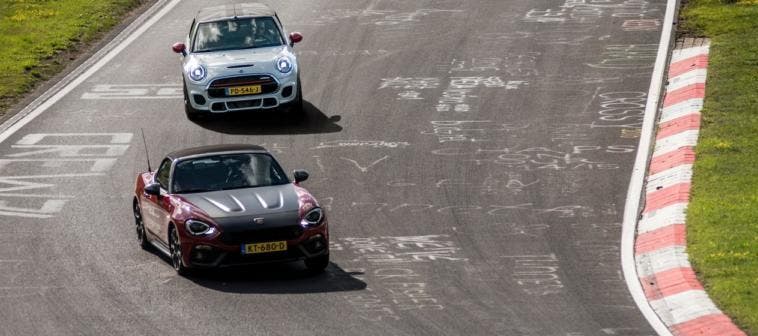 Abarth 124 Spider vs Mini JCW