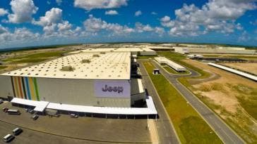 Jeep stabilimento Goiana esportazioni