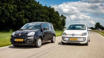 Fiat Panda contro Volkswagen up!