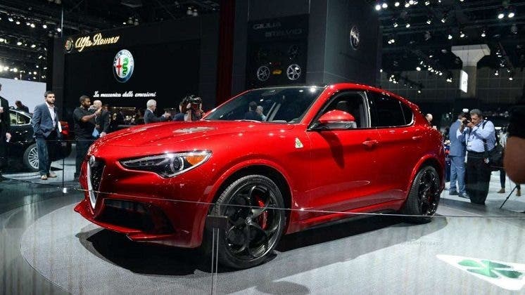 Alfa Romeo Stelvio Quadrifoglio Dubai International Auto Show 2017