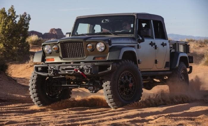 Jeep Scrambler drop-top opzionale