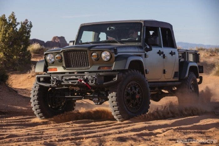 Jeep Scrambler drop-top opzionale