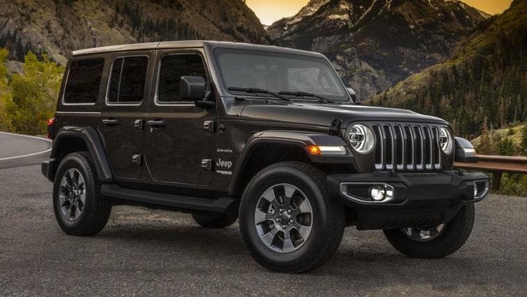 Jeep Wrangler 2018 aspettative