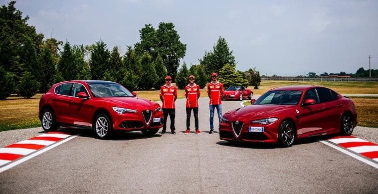 Alfa Romeo Giulia Stelvio performace trazione integrale Q4 ghiaccio