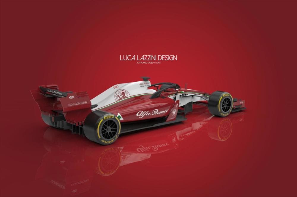 Alfa Romeo Sauber F1 Team, un render anticipa la nuova monoposto ...