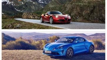 Alfa Romeo 4C vs Alpine A110