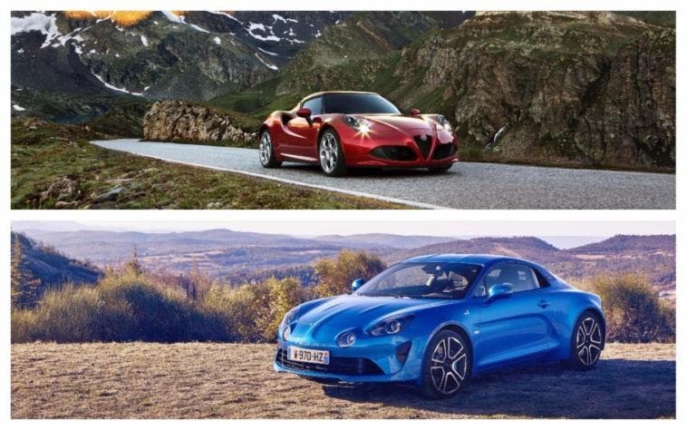 Alfa Romeo 4C vs Alpine A110