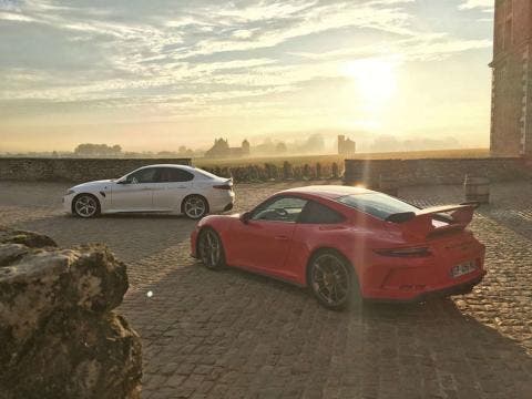 Alfa Romeo Giulia Quadrifoglio vs Porsche 911 GT3