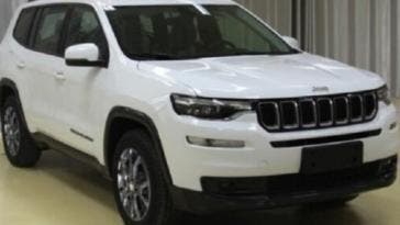 Jeep Grand Commander foto spia versione finale