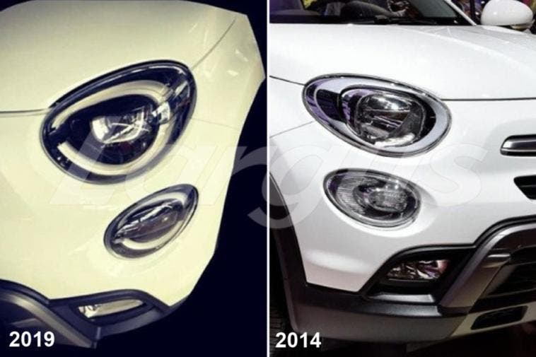 Fiat 500X restyling