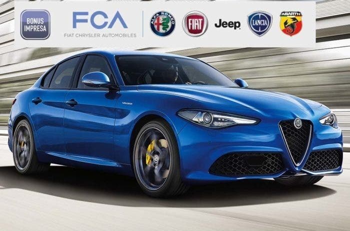 Alfa Romeo Fiat Jeep FCA Bonus imprese