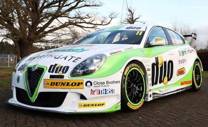 Alfa Romeo Giulietta BTCC prima prova