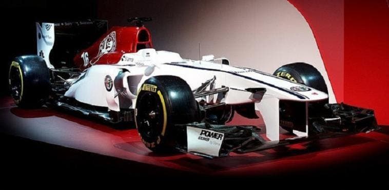 Alfa Romeo Sauber monoposto crash test