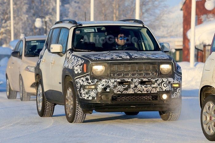 Jeep Renegade 2018 nuove immagini