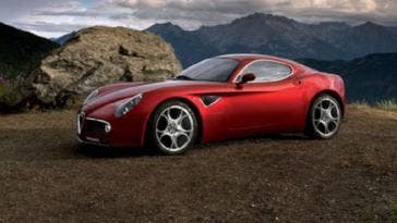 Alfa Romeo 8C Coupé asta